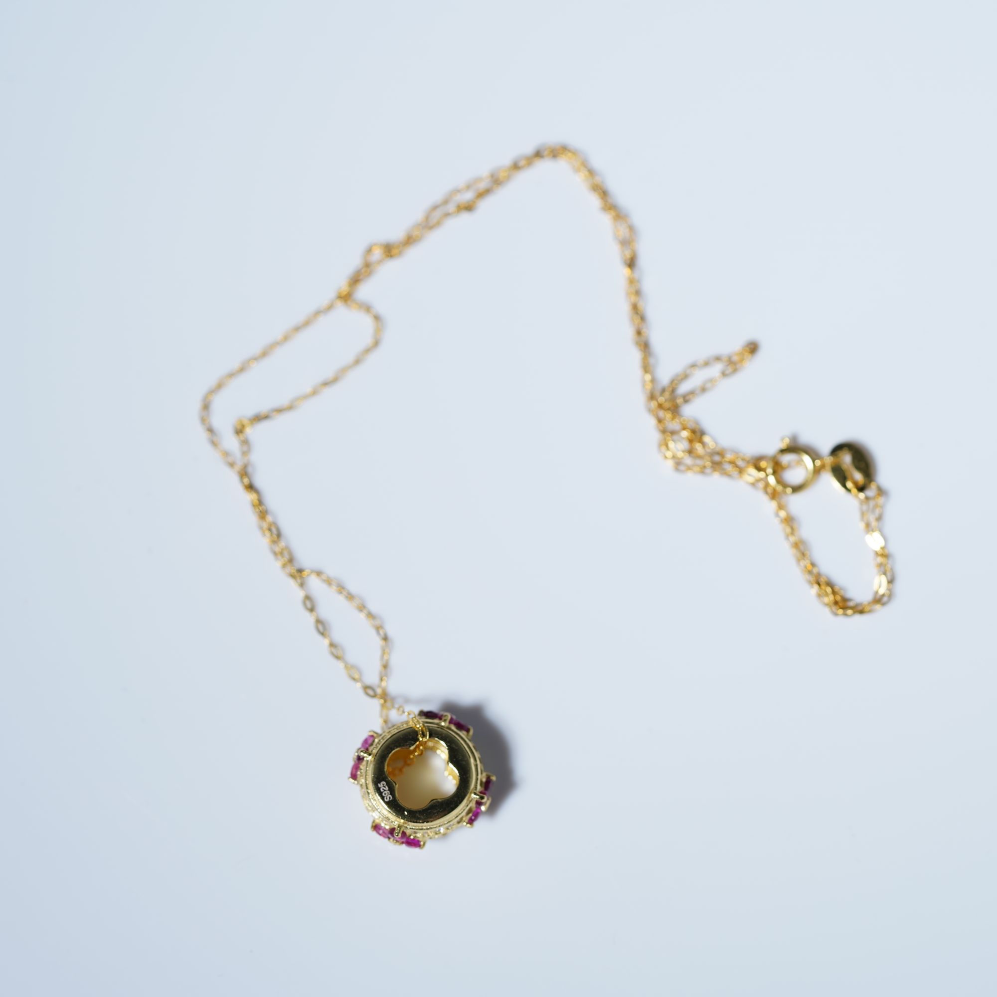 JSHBD0616-红宝石吊坠（单颗约：1分）