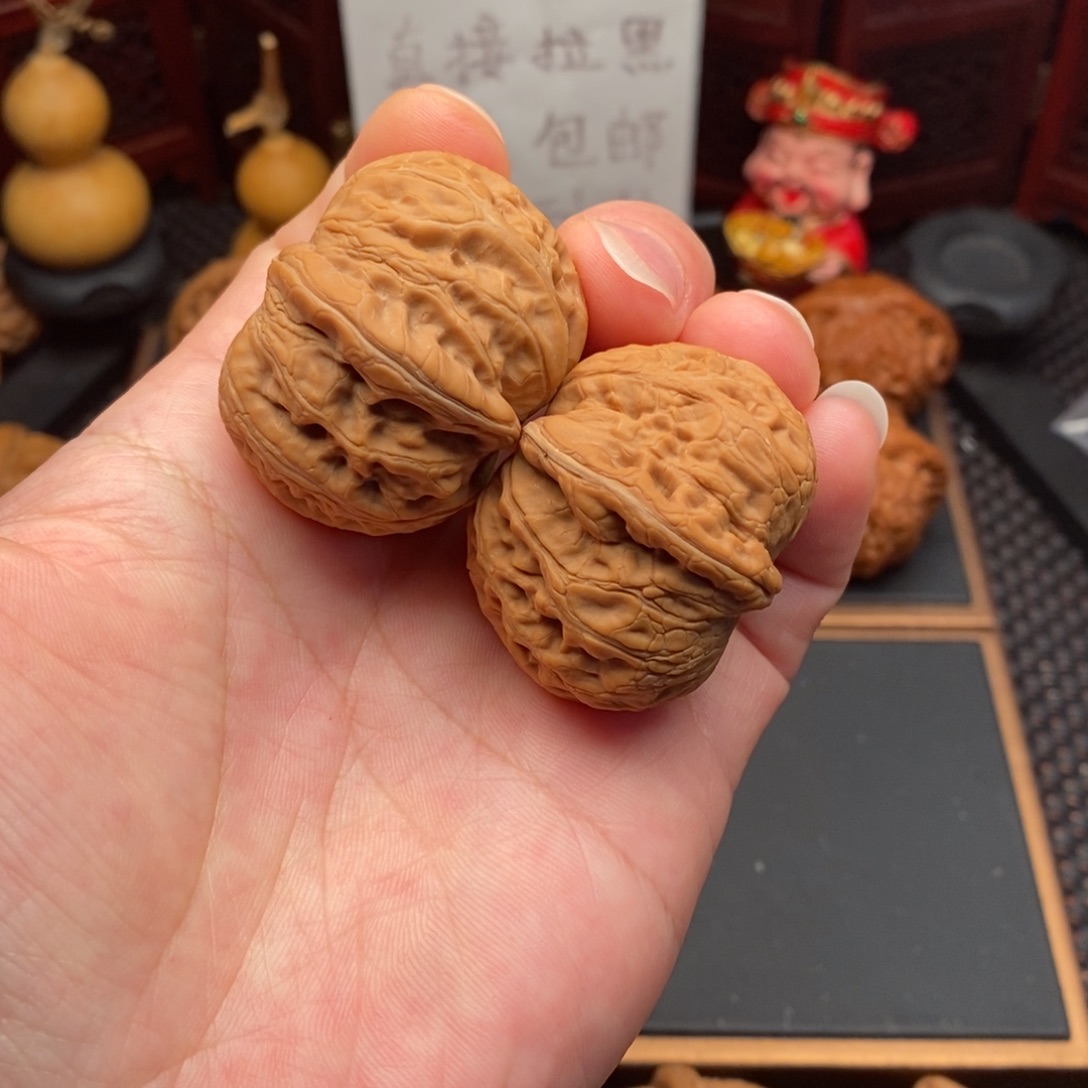 文玩核桃把件元宝41尺