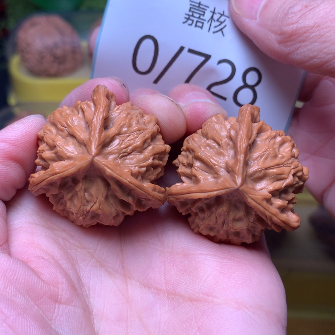 文玩核桃把件盘山球奔35