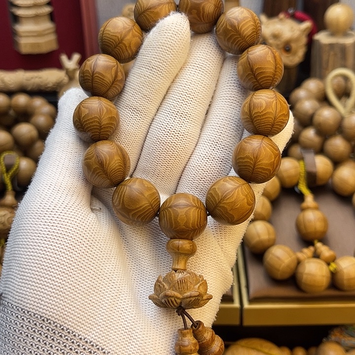 ****٭木质非金属六道木手串1.8