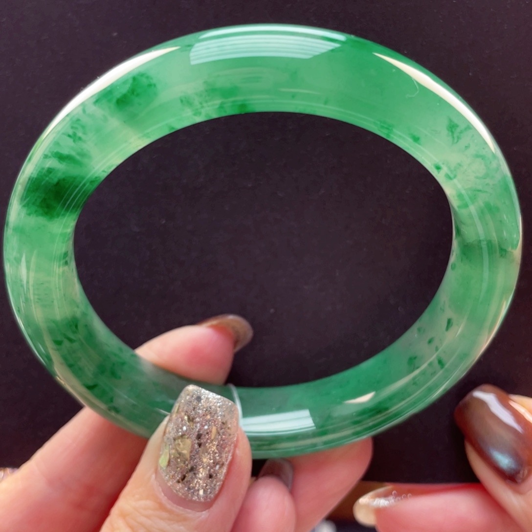 石英质玉未镶嵌手镯58-59