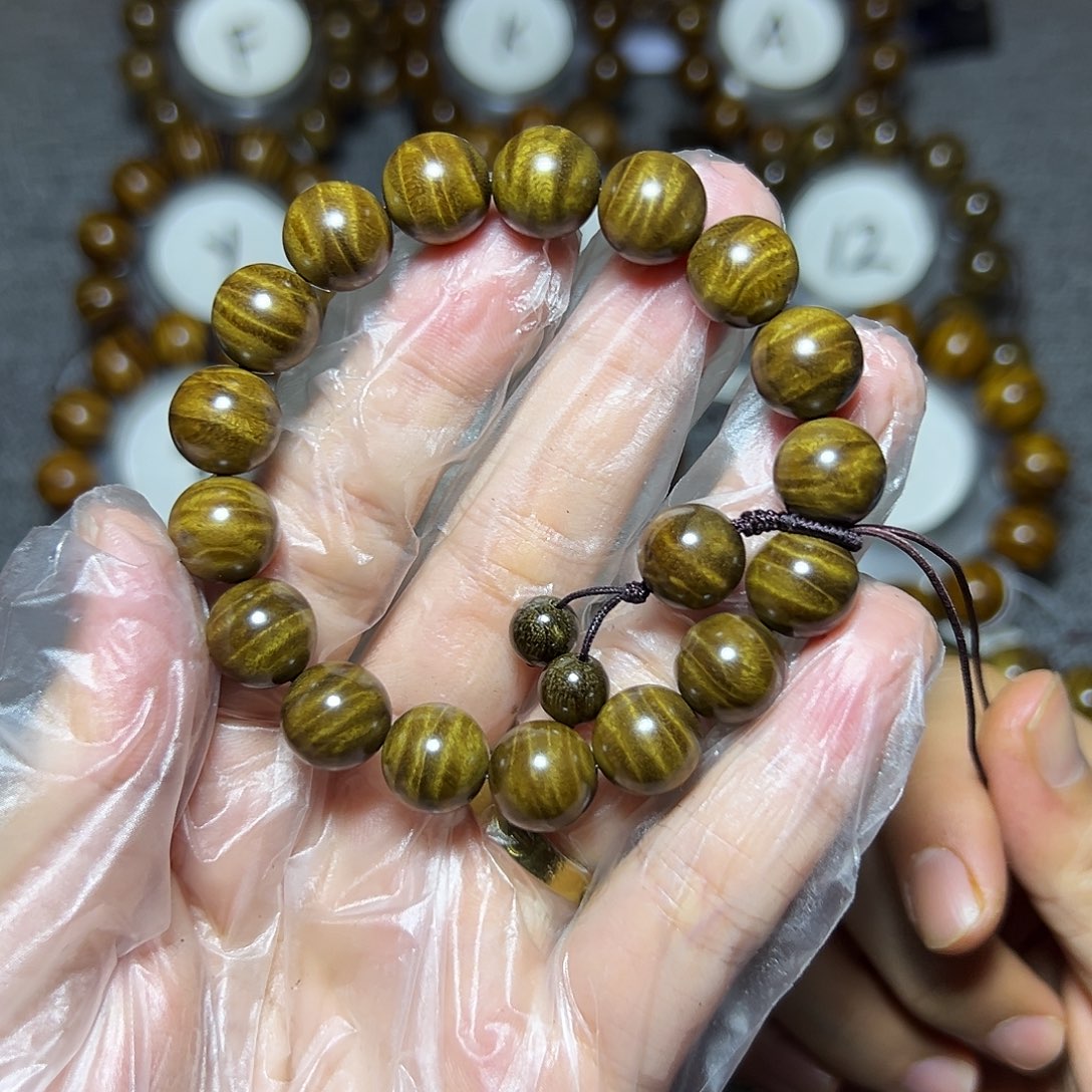 阴沉木手串/手链内***牲阴沉1.2闪电