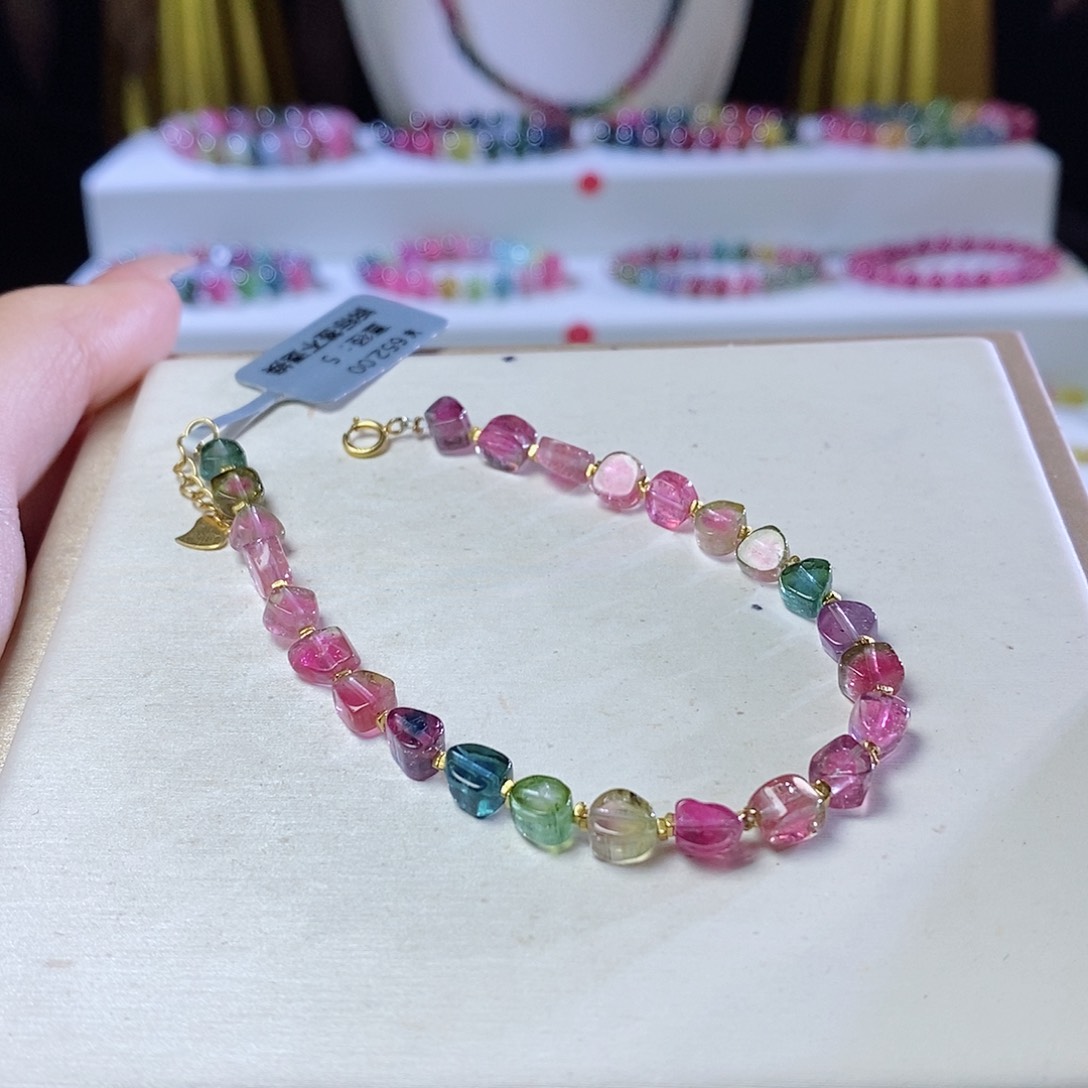 手链未镶嵌碧玺糖心瓜