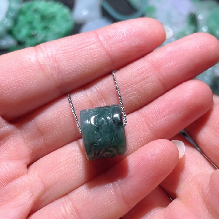 【闪购商品】翡翠颈饰未镶嵌天然翡翠