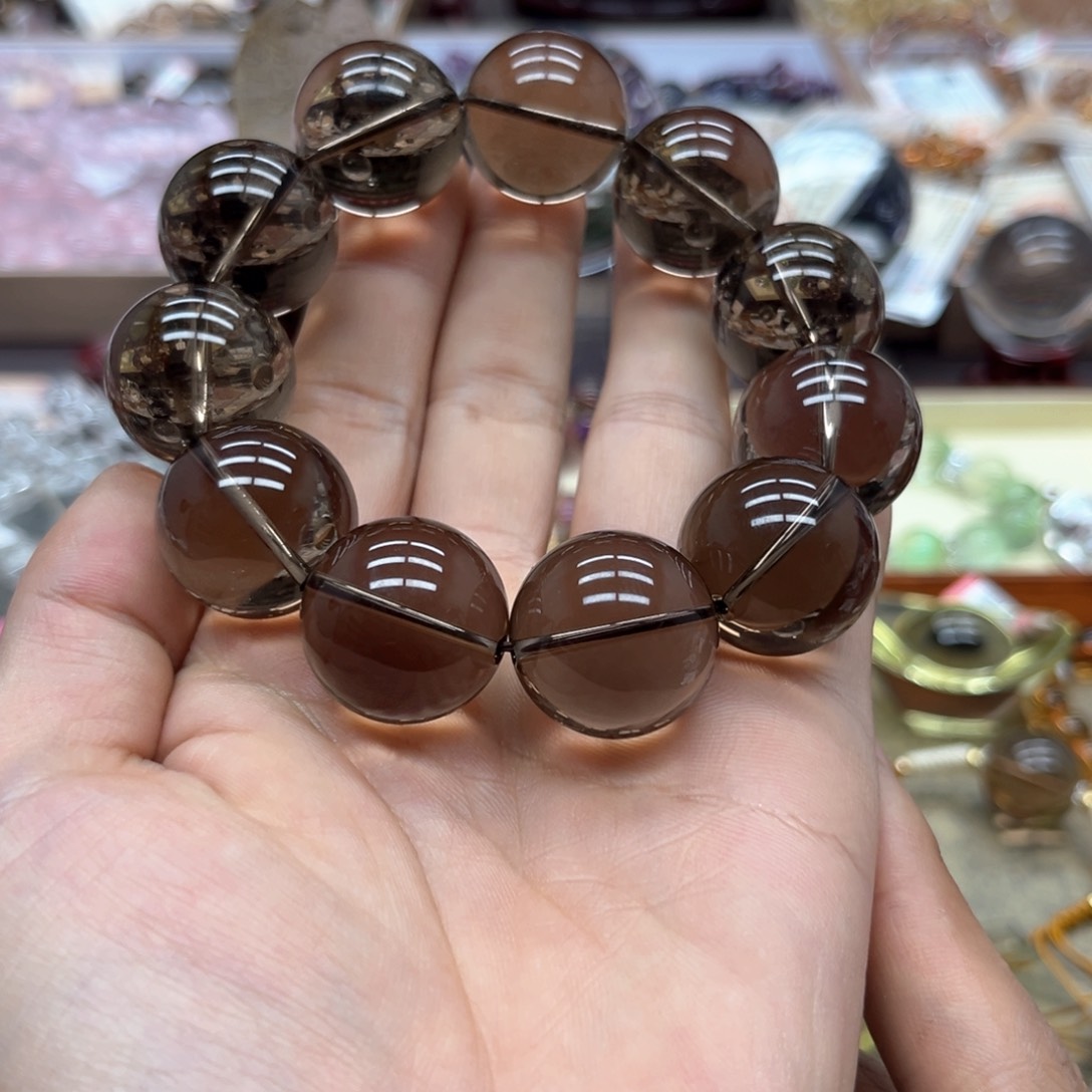 【闪购商品】水晶手链未镶嵌茶水晶