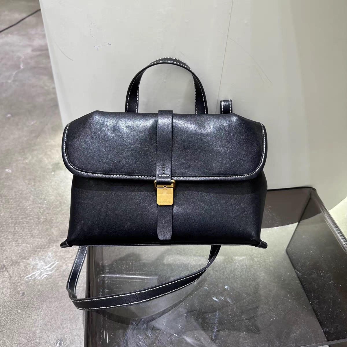 宝黛名媛邮差包女包单肩斜挎包休闲简约百搭时尚手提包小众设计