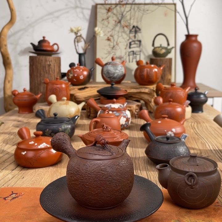 r*s常滑森水手作茶壶