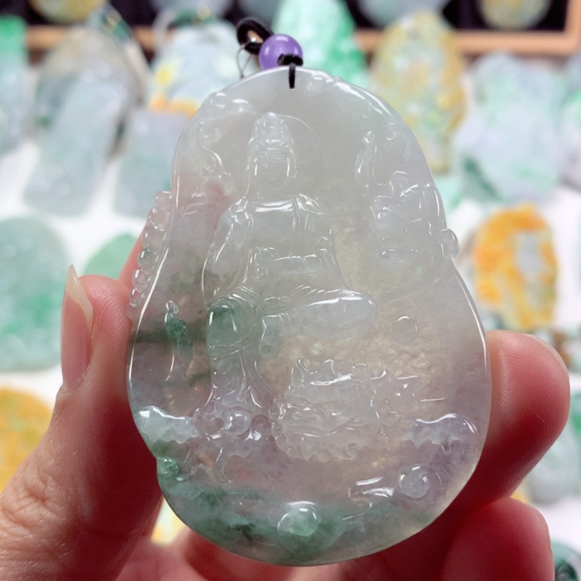 【闪购商品】翡翠吊坠(不含链)未镶嵌但***久