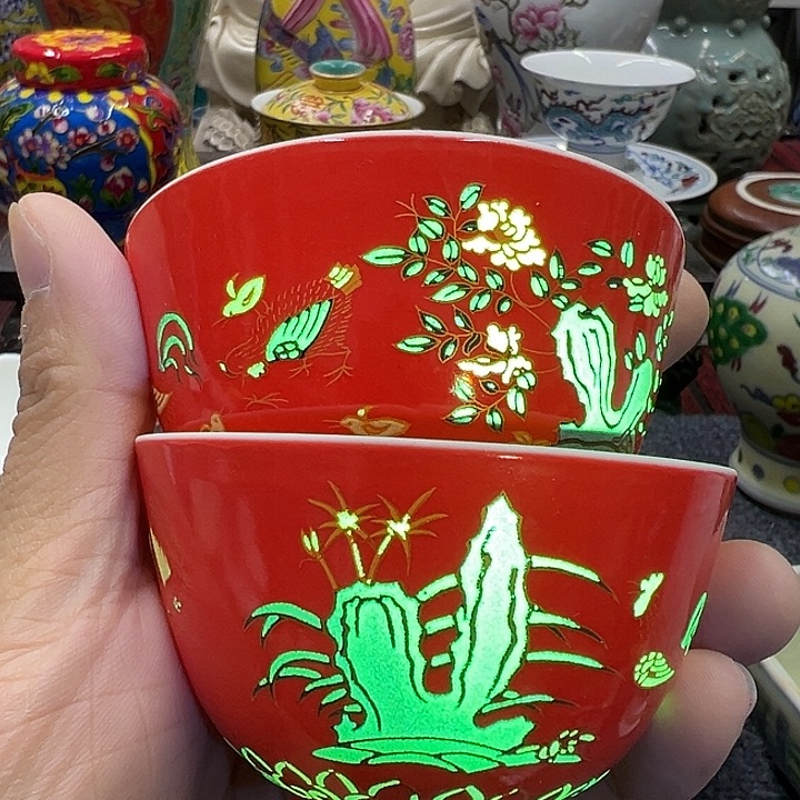 瓷片摆件设计和设计工作