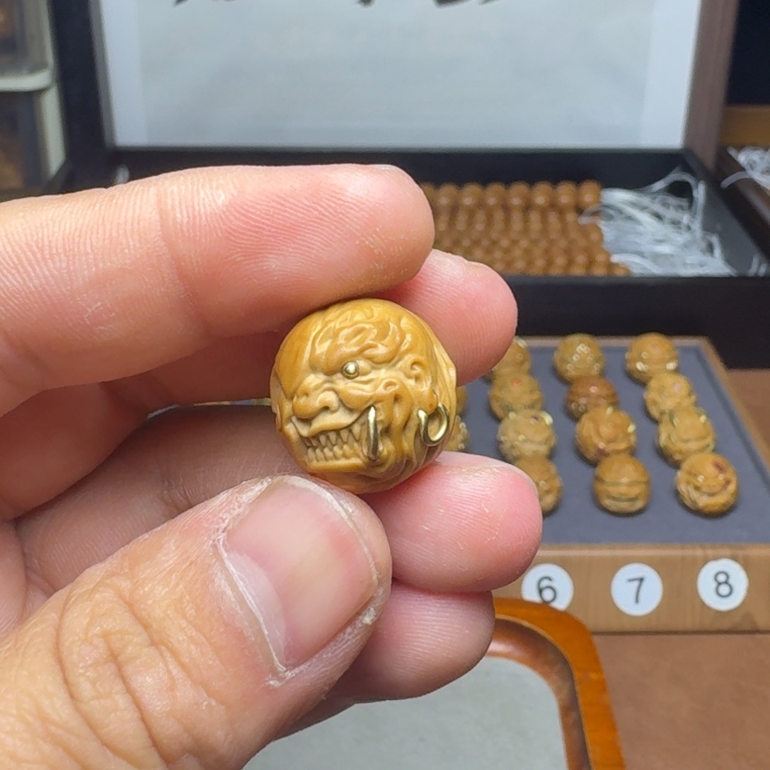 核桃手串/手链面具恶僧
