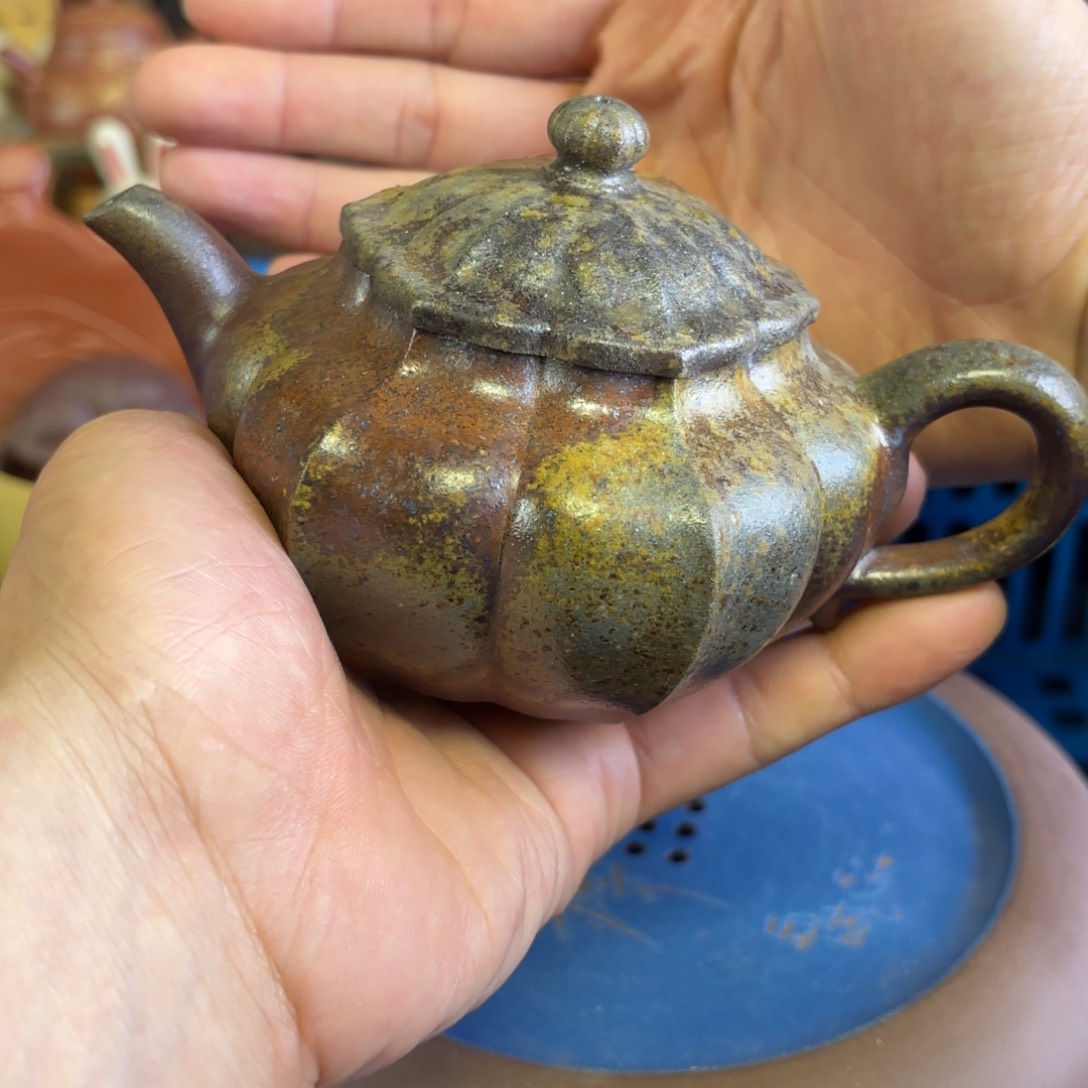 紫砂茶盘兜***转微瑕尾货听清再拍