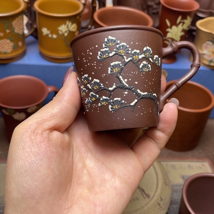 紫砂茶杯紫砂主人杯