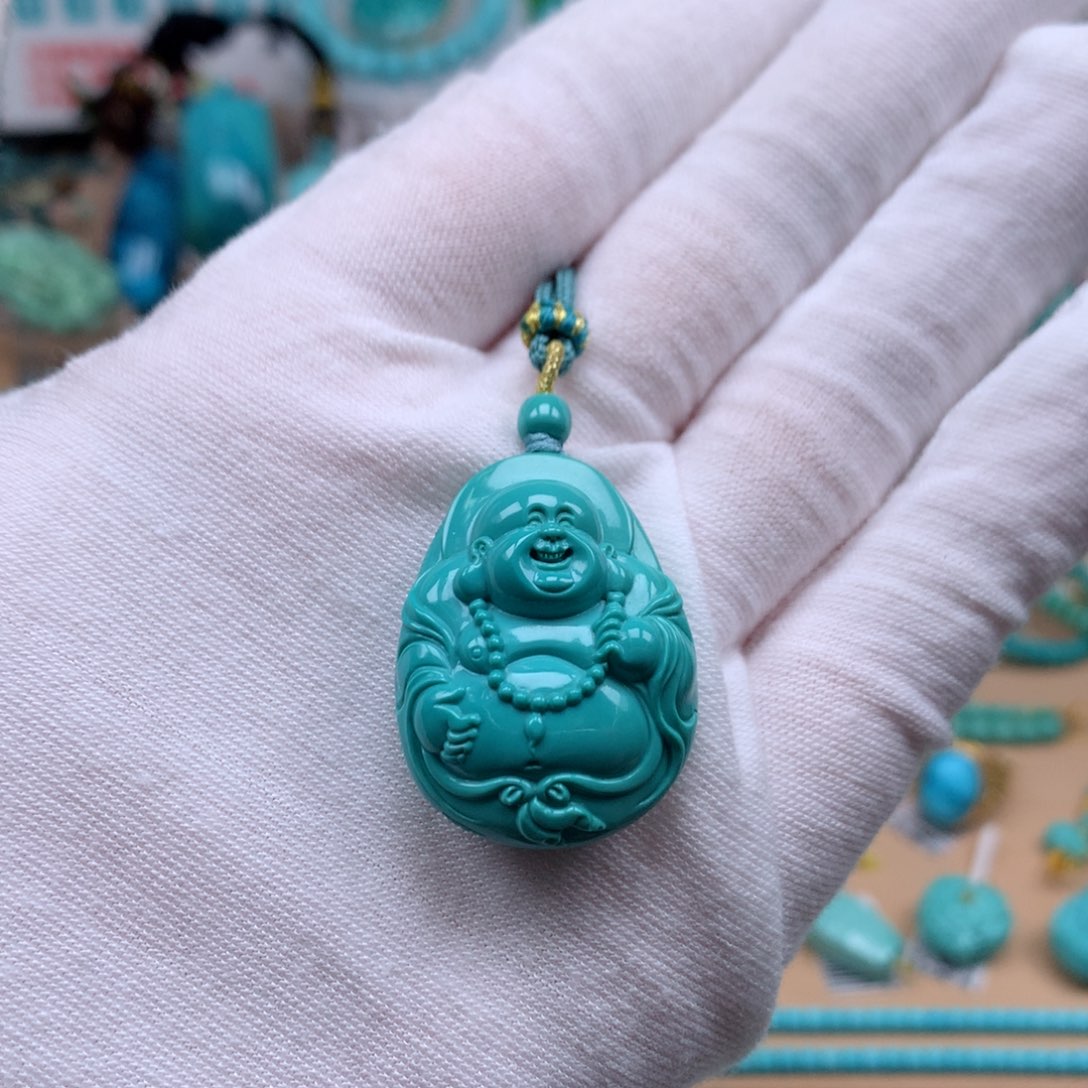 未镶嵌绿松石珠宝奇石