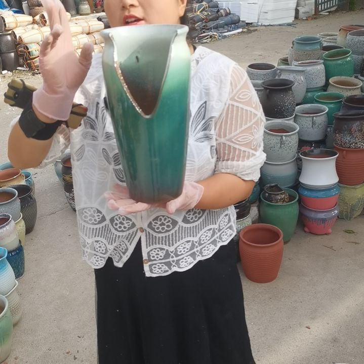 口15高32瑕疵一个盆子