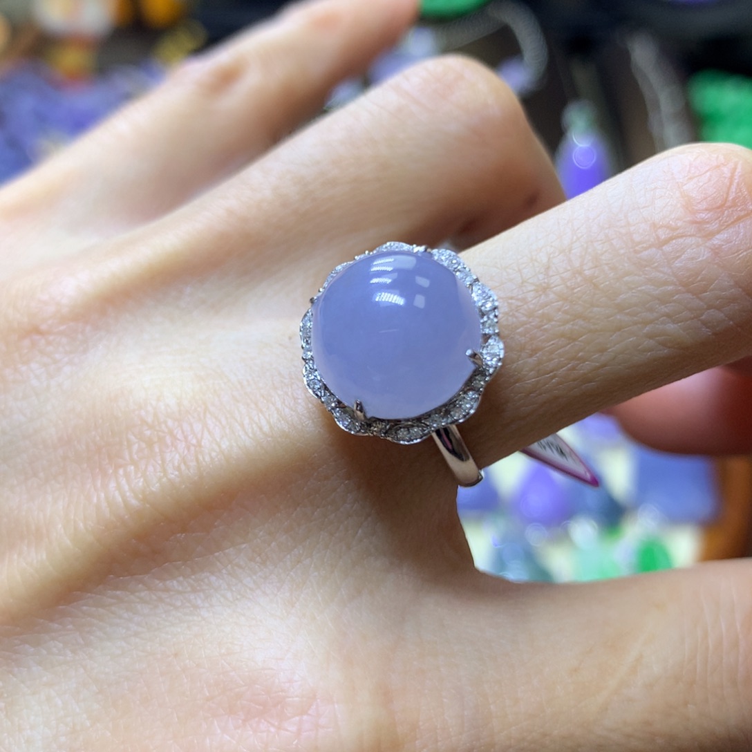 【闪购商品】翡翠颈饰18K金镶嵌翡翠