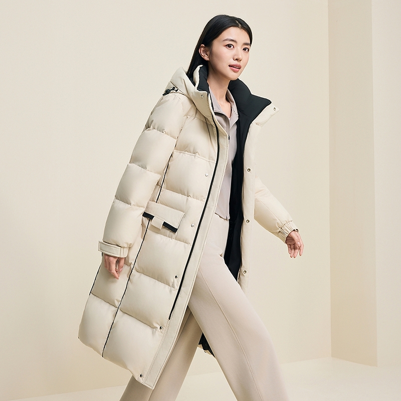 波司登丨25年新款秋冬季男女同款长款百搭休闲时尚90羽绒服6940DY