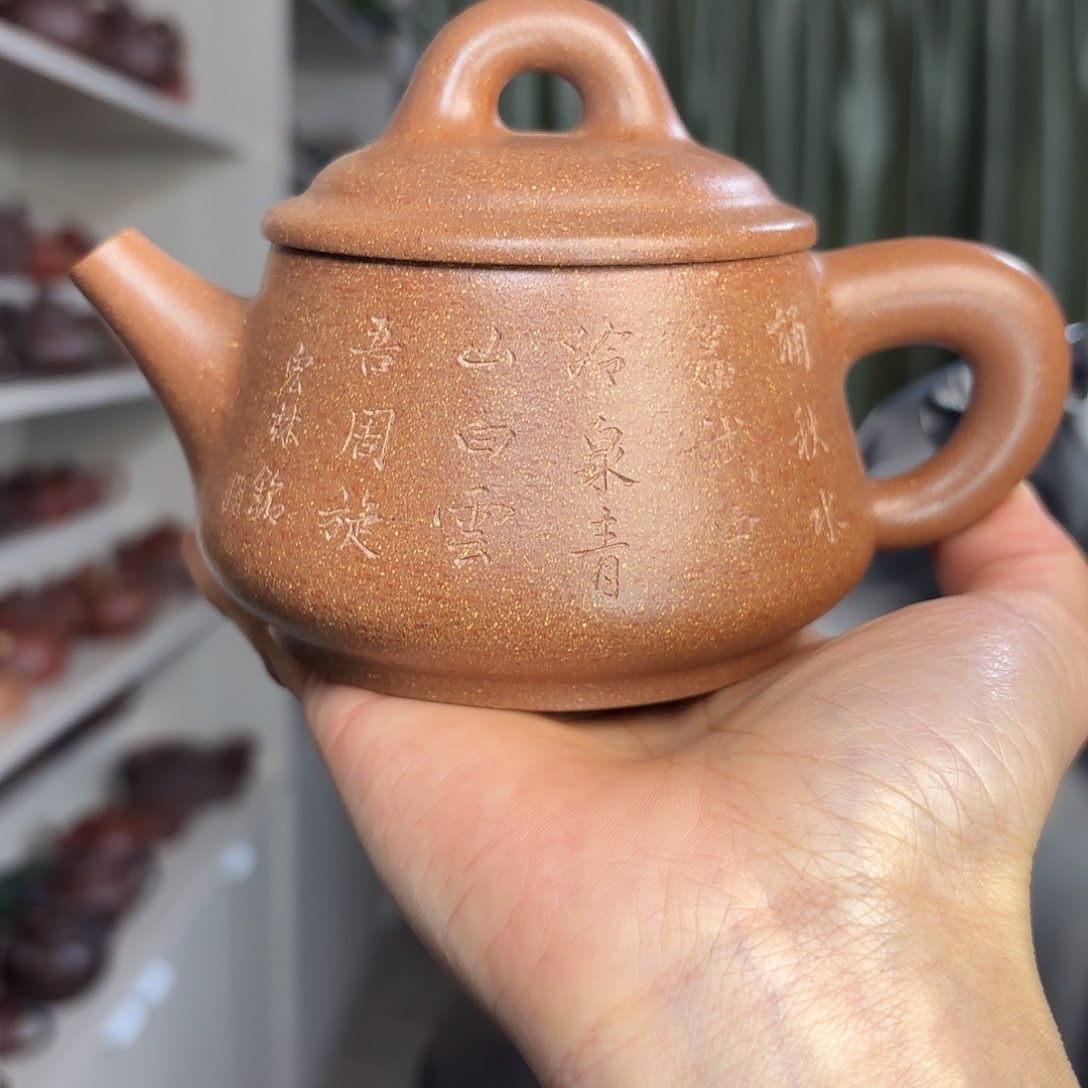 紫砂茶壶蔡一强老师300c c