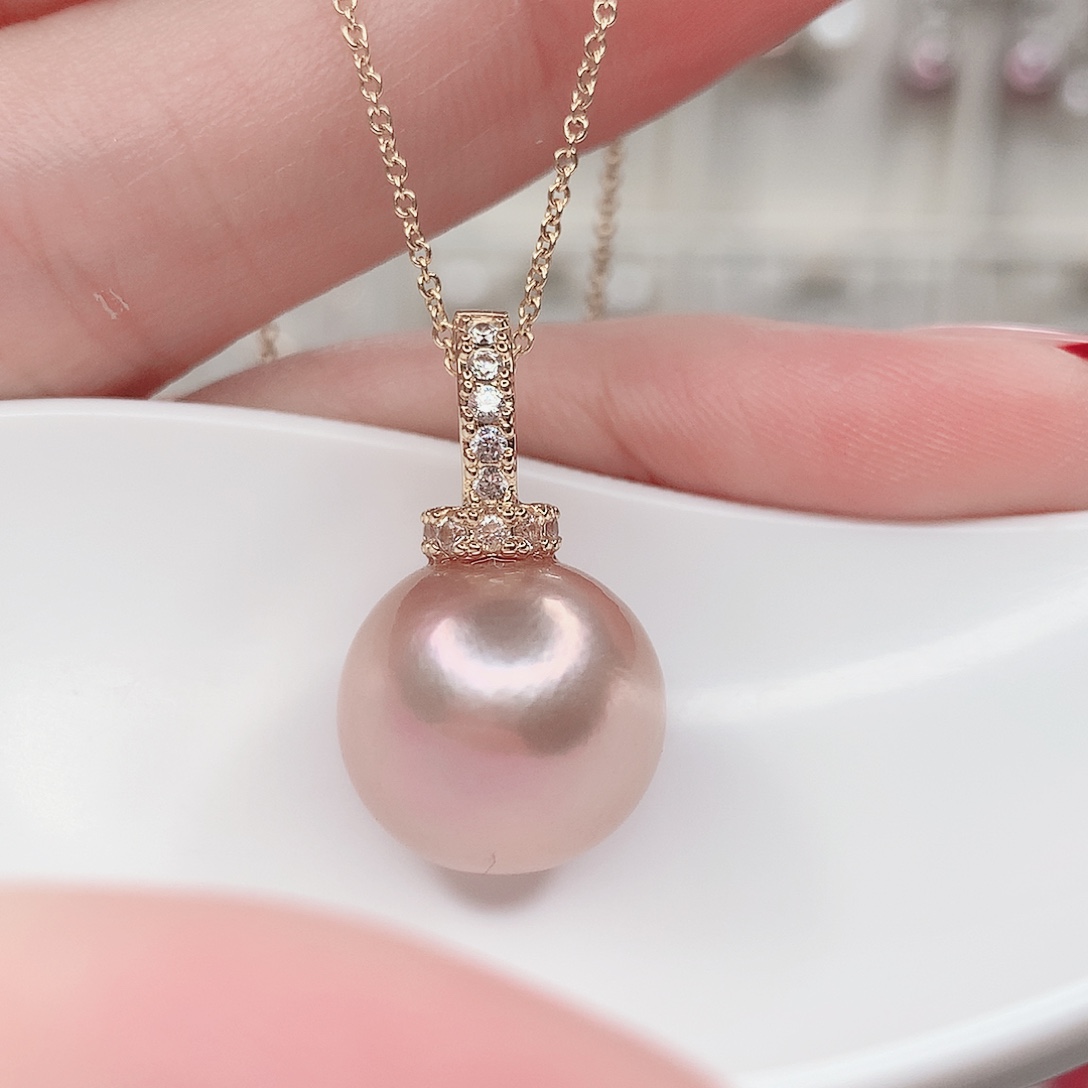 淡水珍珠吊坠(赠链)合金