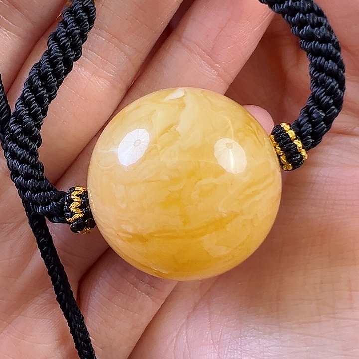 蜜蜡颈饰未镶嵌蜜蜡