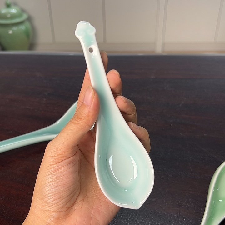 龙泉云间青瓷小米茶器