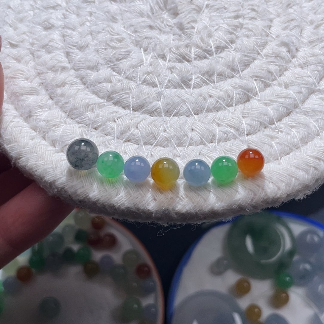 一***慧定制翡翠未镶嵌卡6-7