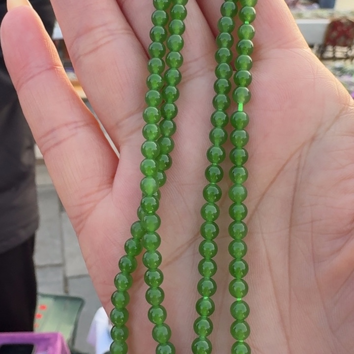 和田玉未镶嵌颈饰卡4李哥