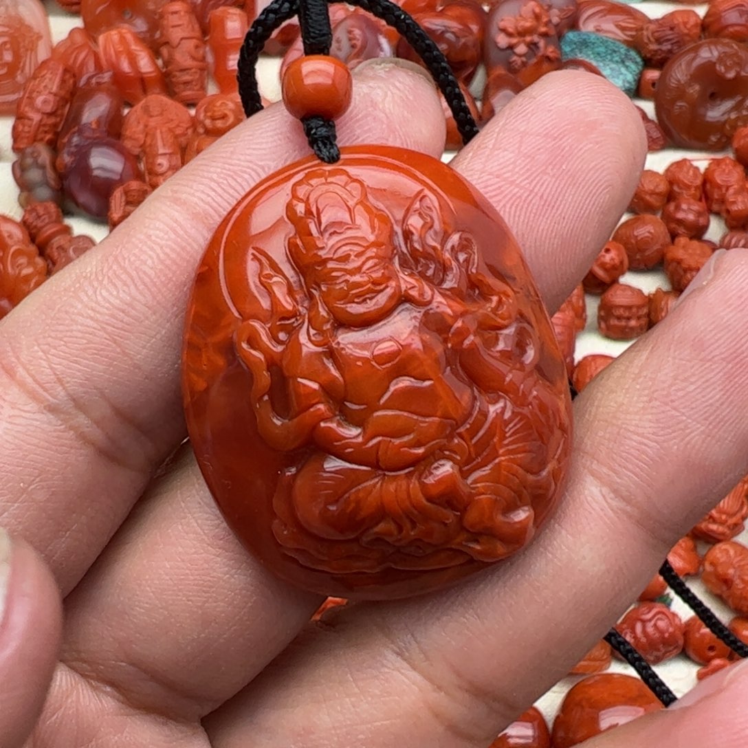 南红玛瑙未镶嵌配饰