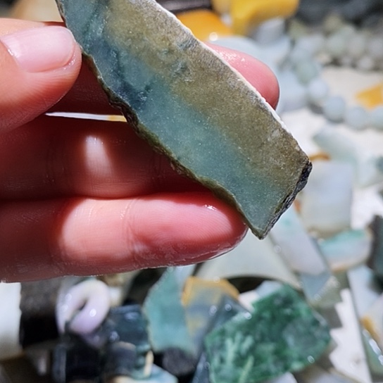 翡翠散珠边角料78