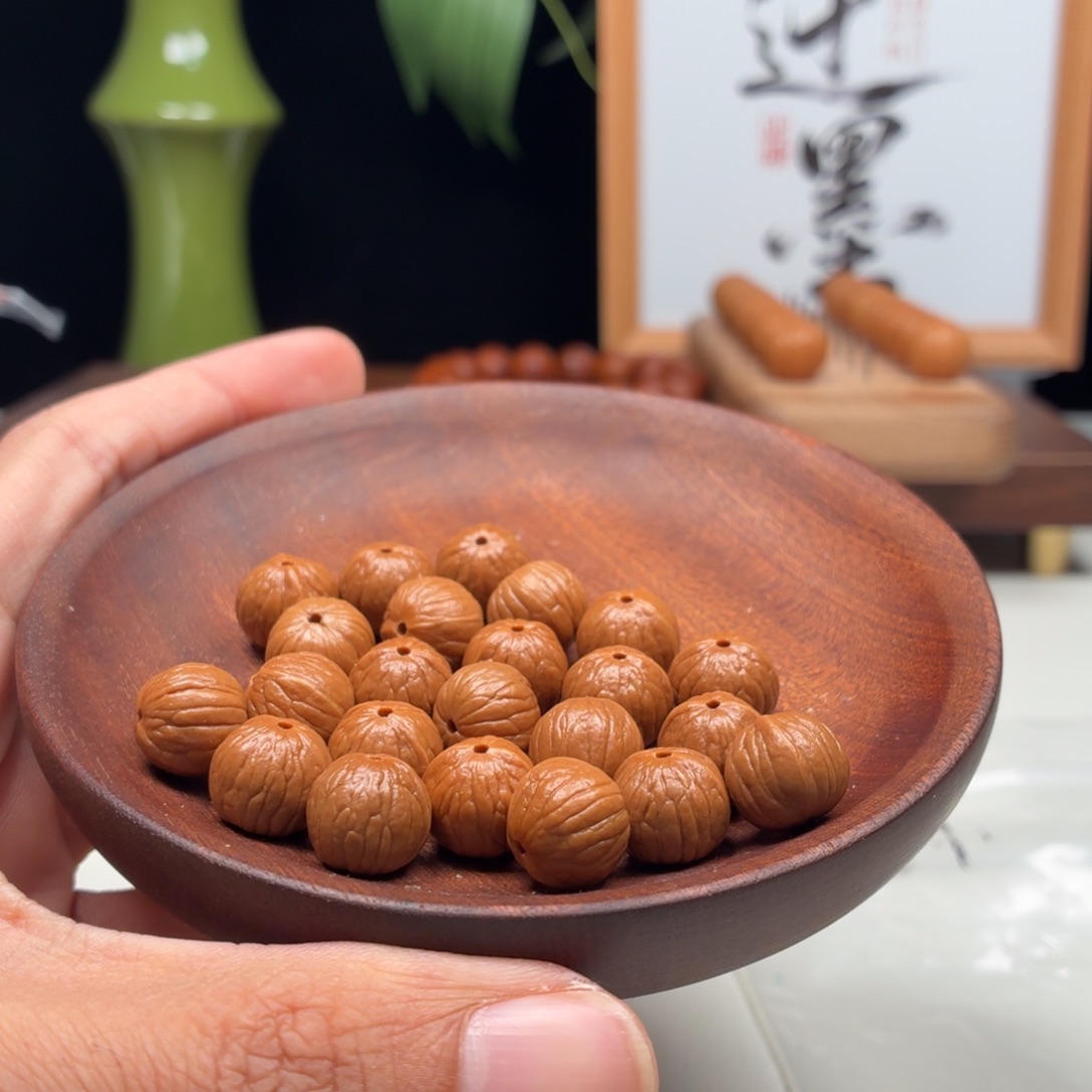 少***辉猴头核桃吊坠12南瓜强迫症