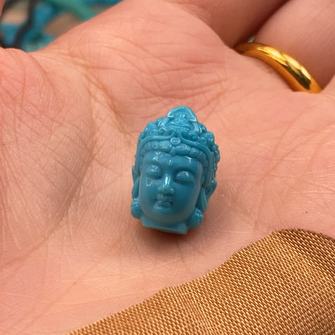 未镶嵌绿松石挂件柴*乐