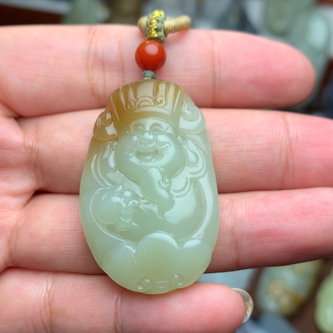 和田玉挂件未镶嵌