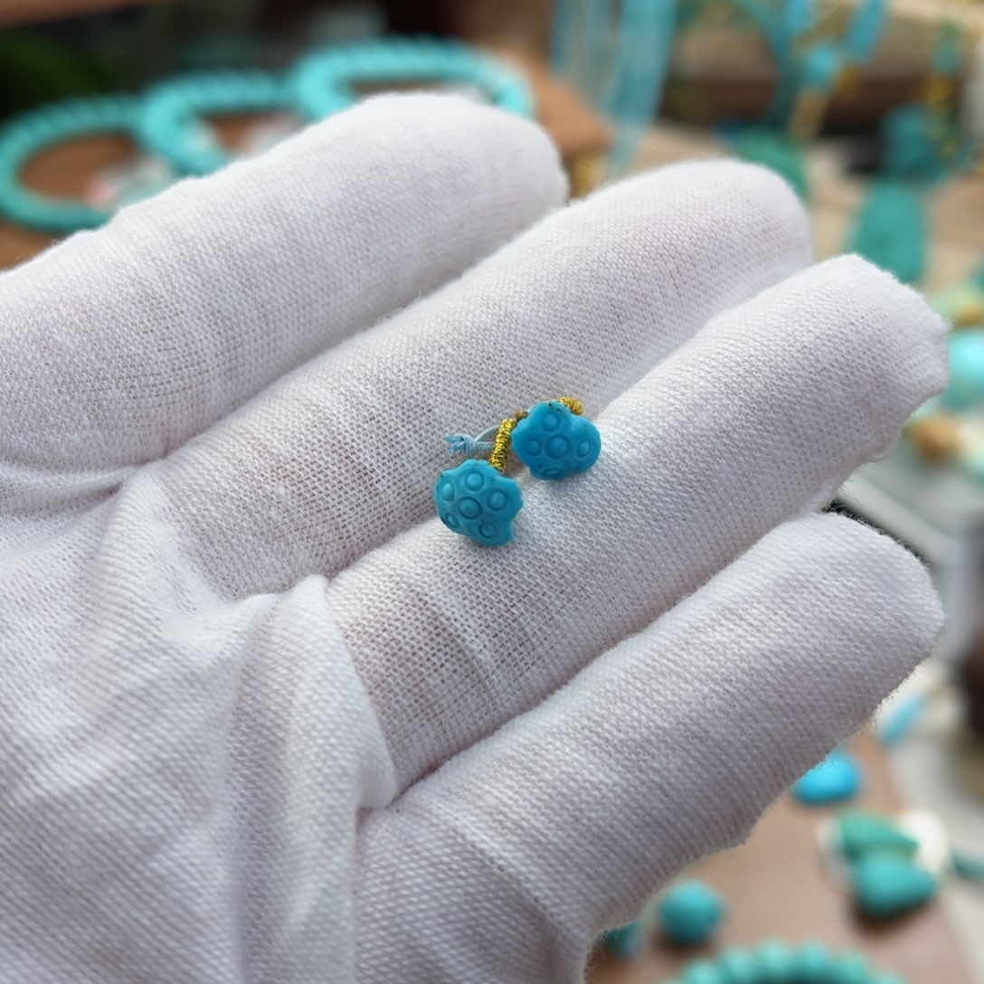 绿松石未镶嵌配饰