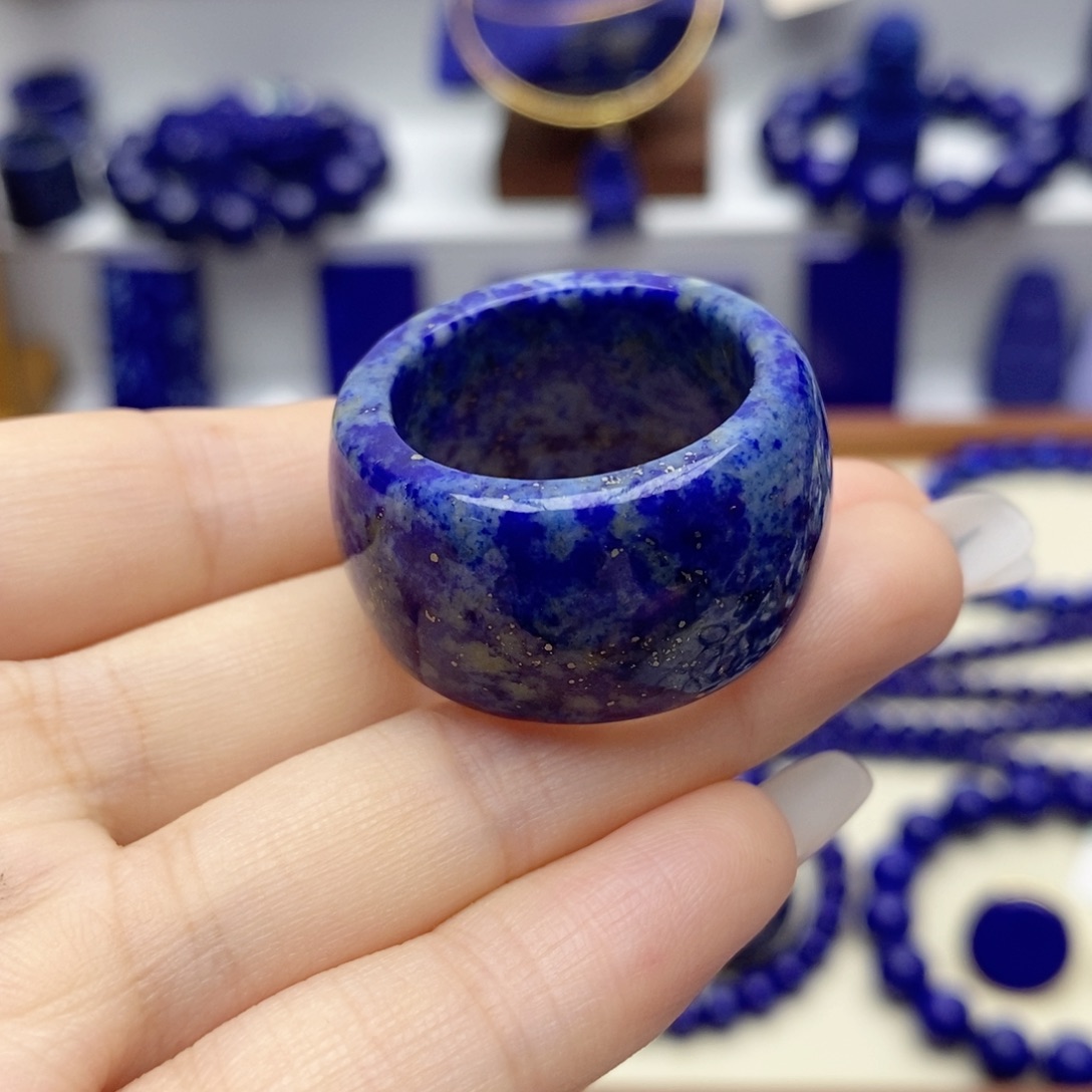 未镶嵌青金石戒指内径22.5mm