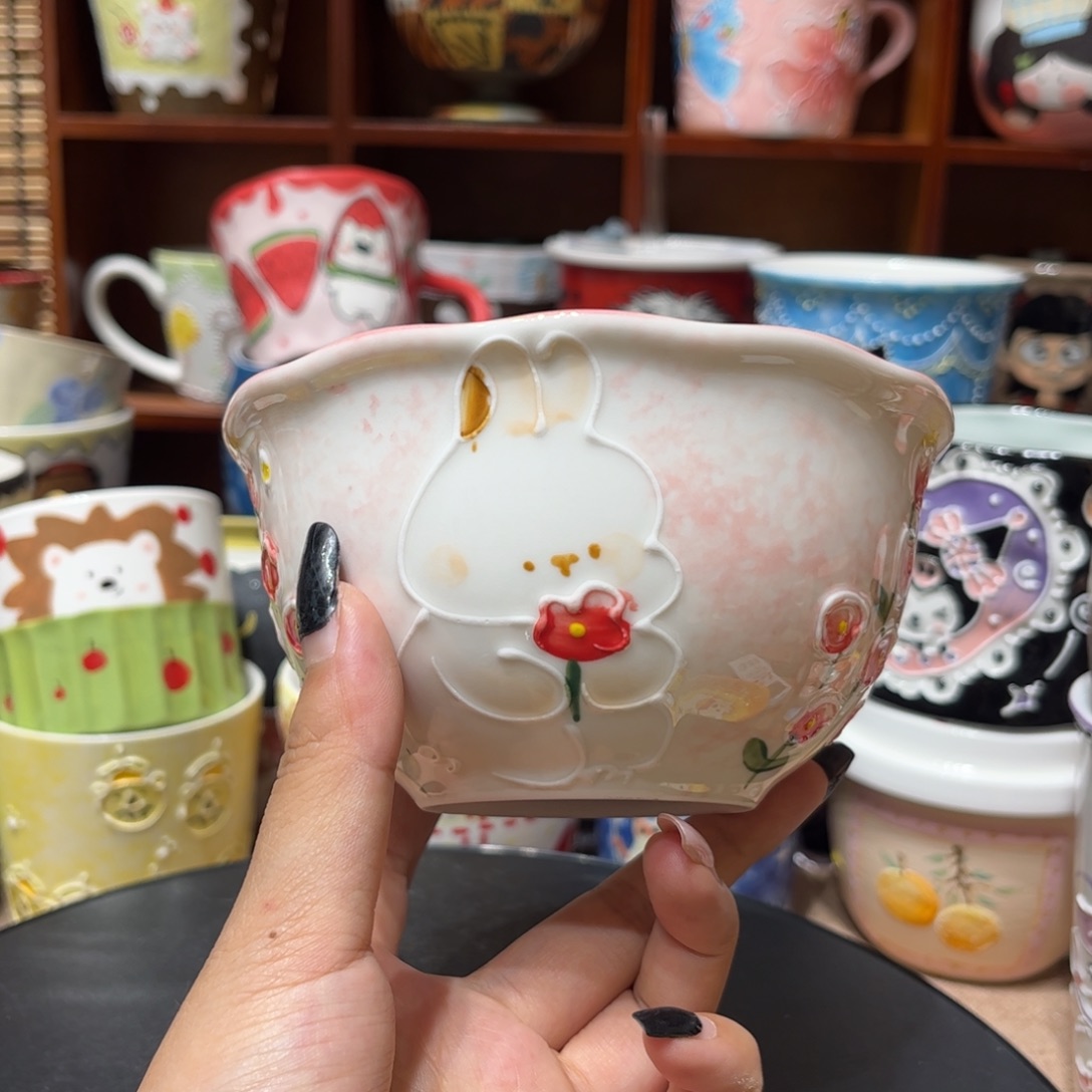 摆件景德镇陶瓷马克杯