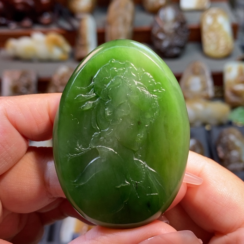 【闪购商品】和田玉（碧玉）吊坠未镶嵌