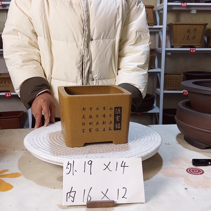 紫砂花盆紫砂花盆