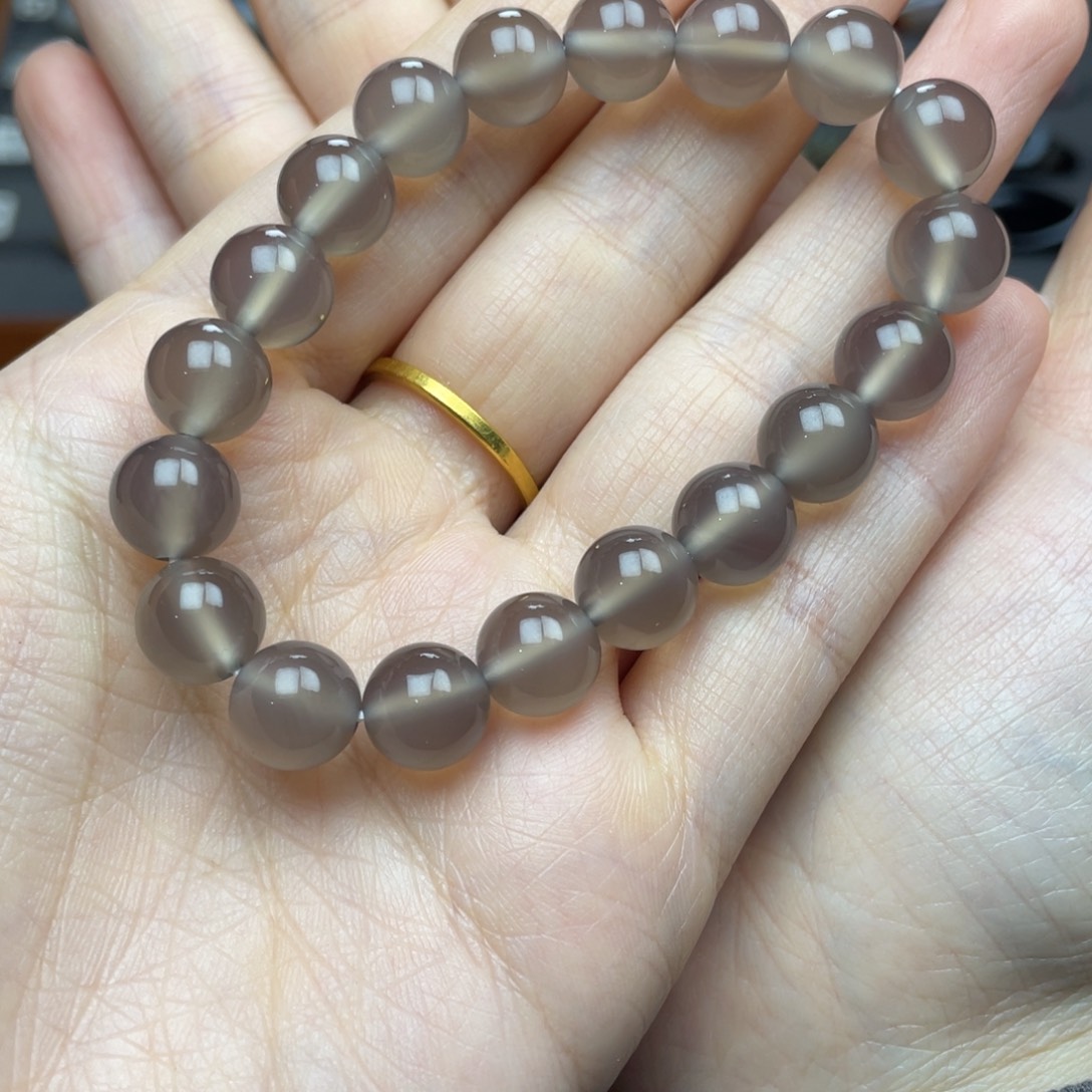 玛瑙/玉髓手链未镶嵌L**