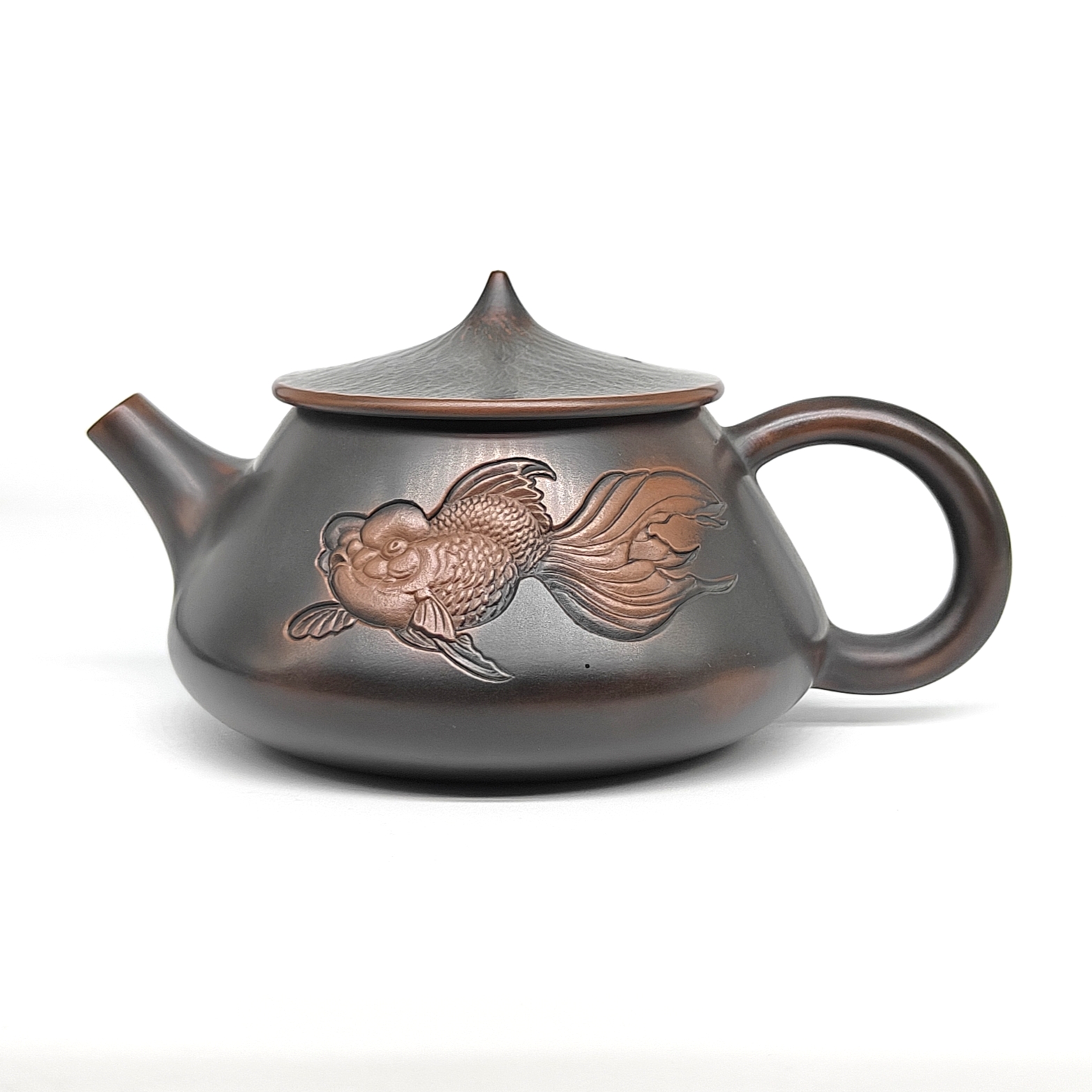 泡茶专用容量大约190毫升坭兴陶壶