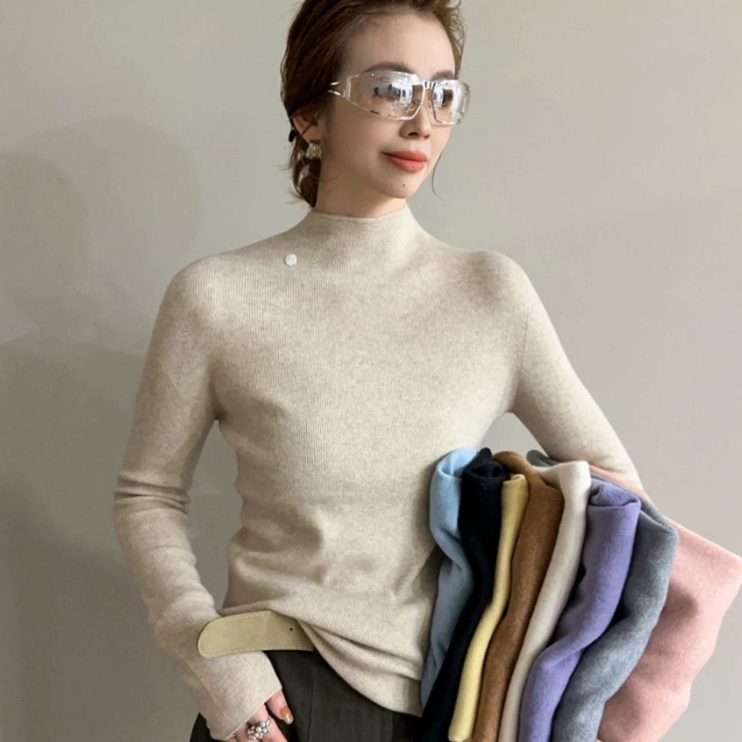 【蛋娘专属】秋冬加厚打底衫259608