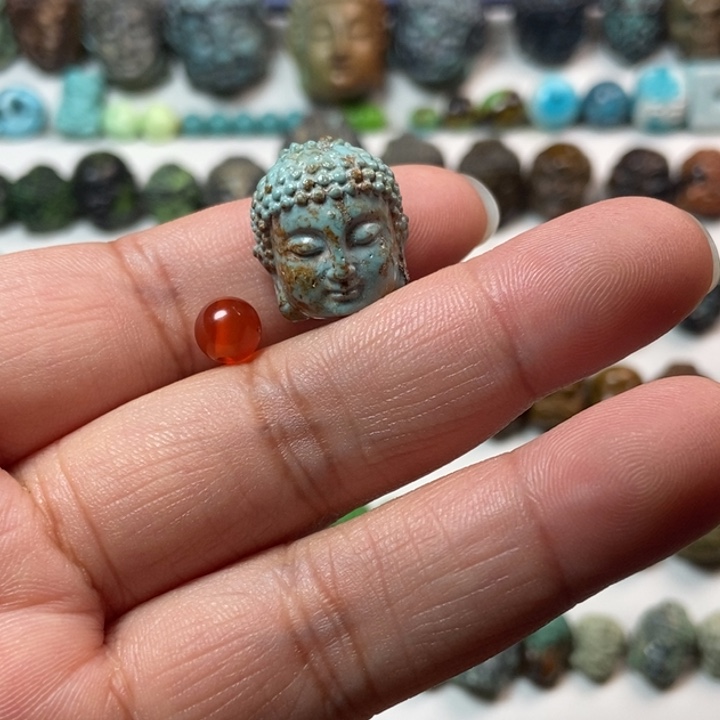 南红玛瑙未镶嵌颈饰