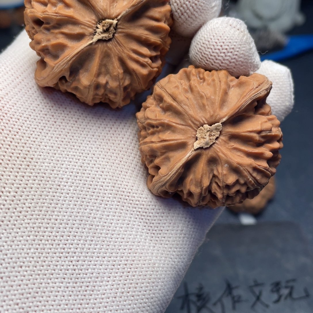 文玩核桃把件王*品宫灯