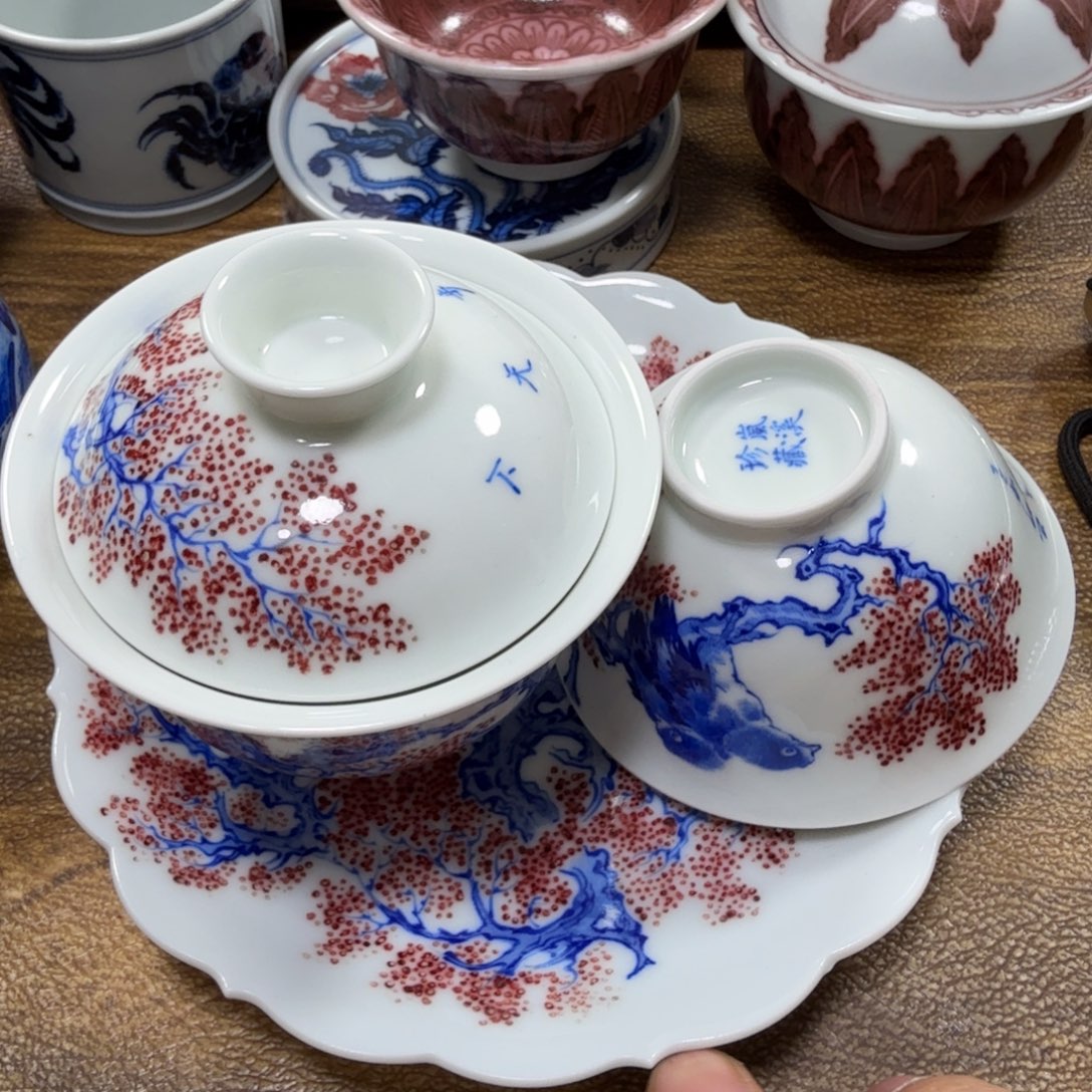 归***涯全手工全手绘陶瓷