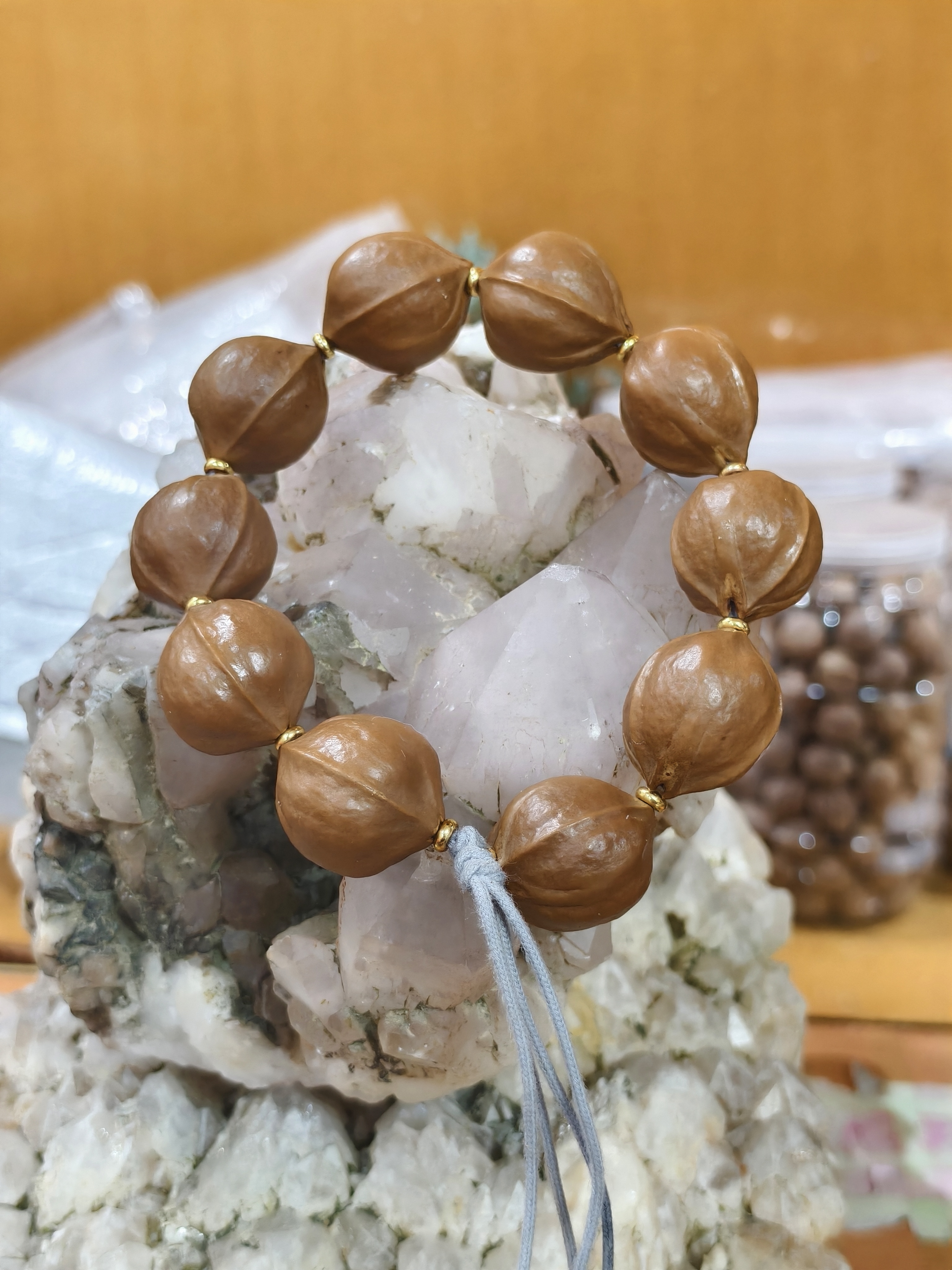 橄榄核梅林铁核黄金尺寸2228