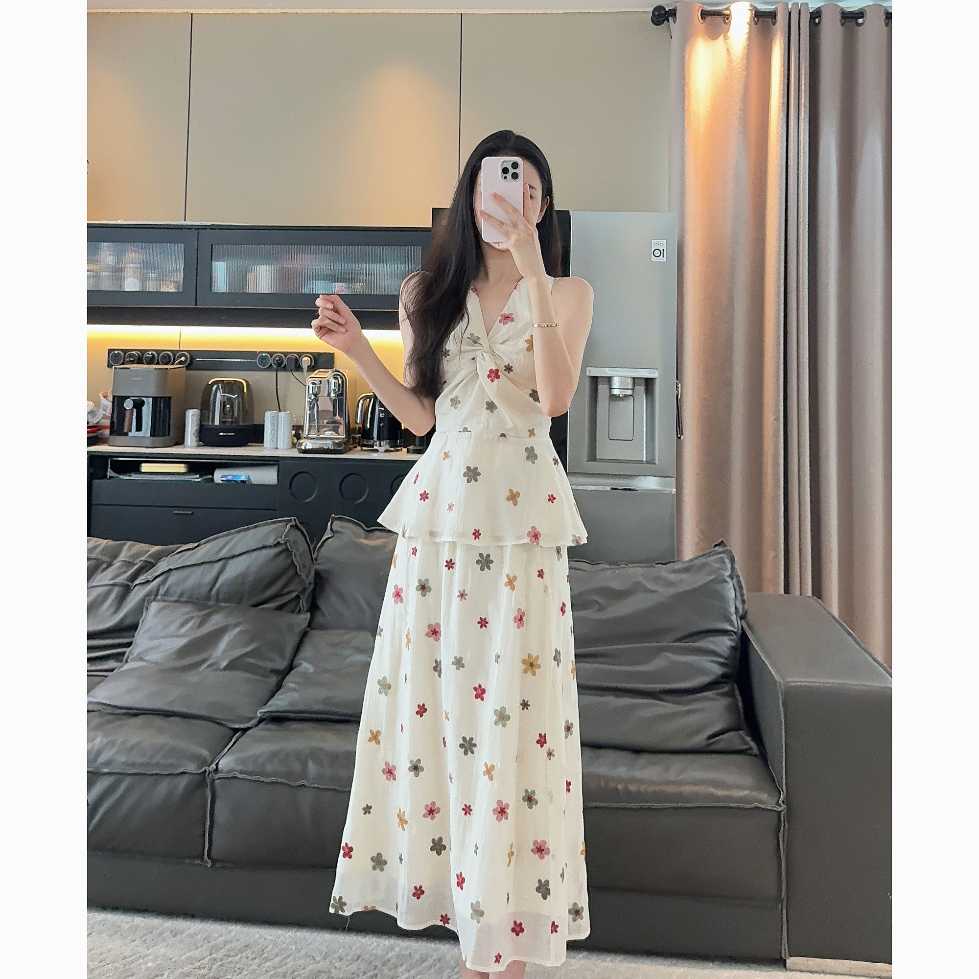 【刺绣小花套装-独家系列】设计感套装 GJE202514