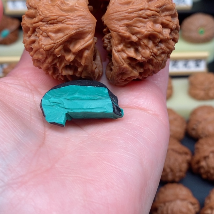 【闪购商品】文玩核桃吊坠蛇王43