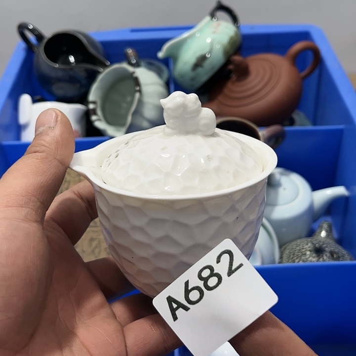 茶具默认微瑕瓷器、茶具、壶、摆件，介意勿拍 