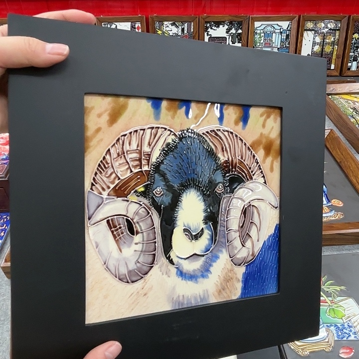 陶瓷板画20/20单瓷片微瑕