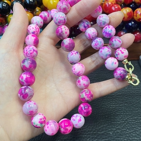 玛瑙未镶嵌手饰雪山重楼14