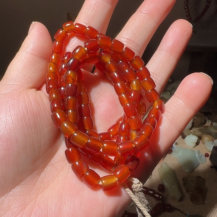 玛瑙/玉髓未镶嵌手链