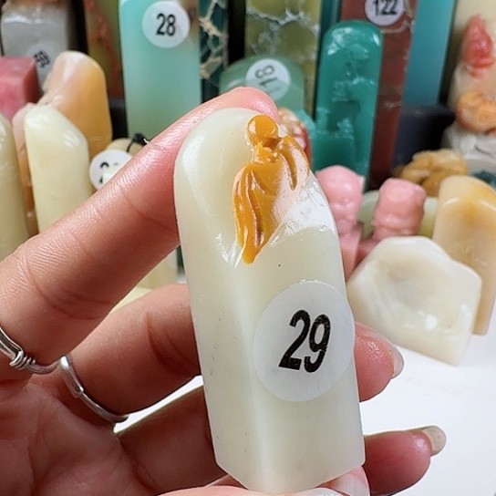 寿山石印石用****2印石章料…..